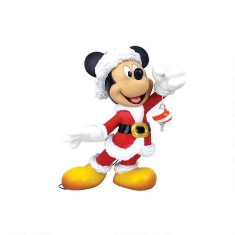 サンタミッキー【Disney Showcase】ミッキー　サンタ　フィギュア