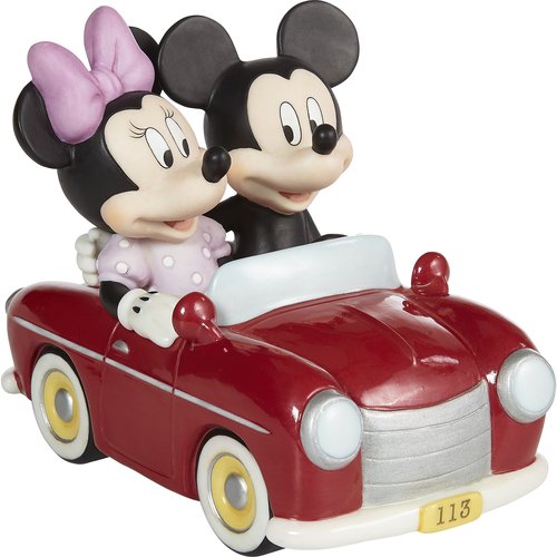 ディズニー プレシャス・モーメンツ Disney You Sped Away With My Heart Mickey Mouse and  Minnie Mouse Figurine - ディズニーフィギュア専門店　マジックキャッスル