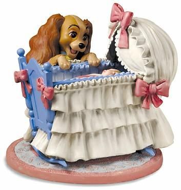 わんわん物語　首が動くフィギュア　Lady and the Tramp　箱有り♡