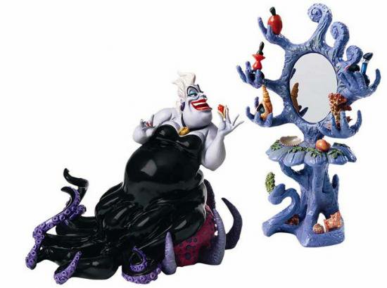 リトル・マーメイド The Lilltle Mermaid アースラと鏡 The Little Mermaid Ursula Devilish  Diva - ディズニーフィギュア専門店　マジックキャッスル