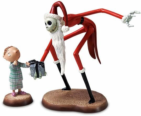 【廃盤】ナイトメアー・ビフォア・クリスマス サンタジャック Santa Jack And Timmy A Ghoulish Gift -  ディズニーフィギュア専門店　マジックキャッスル