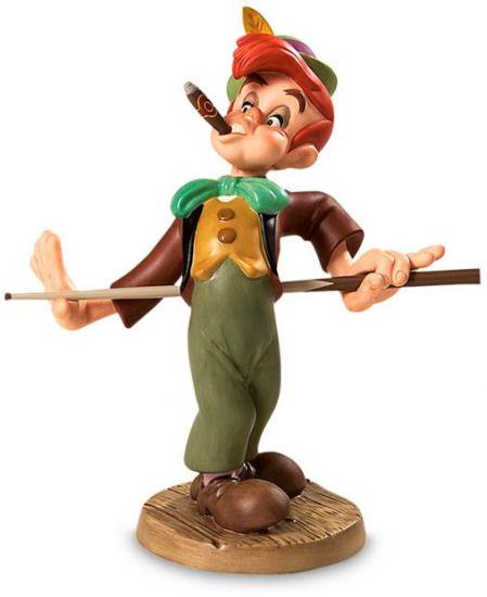 ディズニー ピノキオ　 Pinocchio Lampwick Screwball in the Corner Pocket -  ディズニーフィギュア専門店　マジックキャッスル