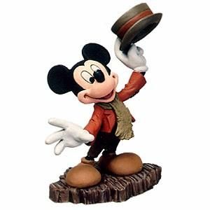 ミッキーのクリスマスキャロル オーナメント Mickey Mouse And A Merry Christmas To You Ornament ディズニーフィギュア専門店 マジックキャッスル