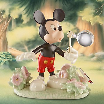 ディズニー ミッキー&ミニーマウス シャボン玉 Mickey's Backyard Bubbles by Lenox - ディズニーフィギュア専門店　 マジックキャッスル
