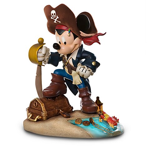 ディズニー ミッキーマウスフィギュア パイレーツミッキー　'Pirate Mickey Mouse Figure” - ディズニーフィギュア専門店　 マジックキャッスル