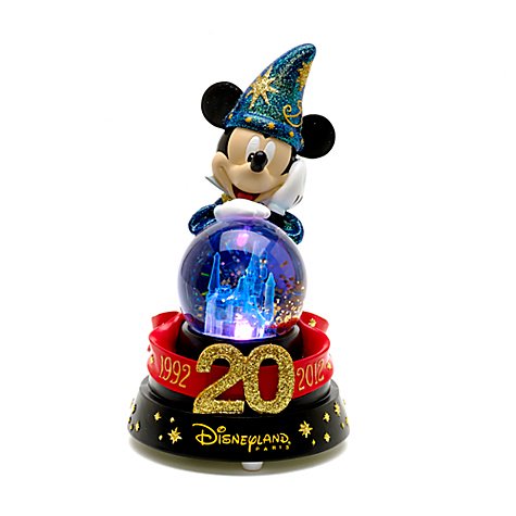 ディズニー　20周年記念スノードーム・スノーグローブ