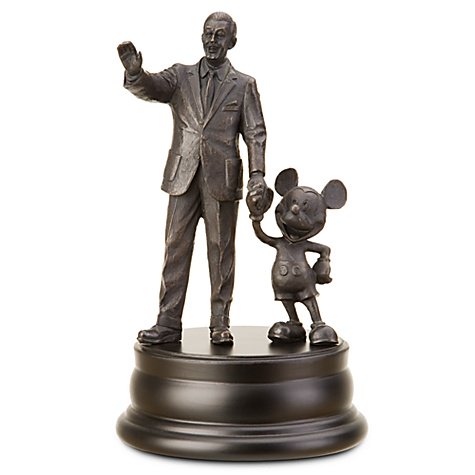 ウォルト ディズニーとミッキー彫像フィギュア Partners Walt Disney And Mickey Mouse Statue ディズニーフィギュア専門店 マジックキャッスル