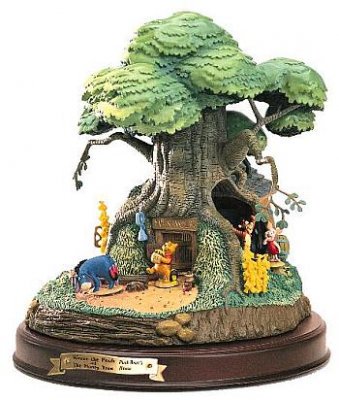 【廃盤】 ディズニー くまのプーさん プーさんのツリーハウス Winnie The Pooh : Pooh's Tree House -  ディズニーフィギュア専門店　マジックキャッスル