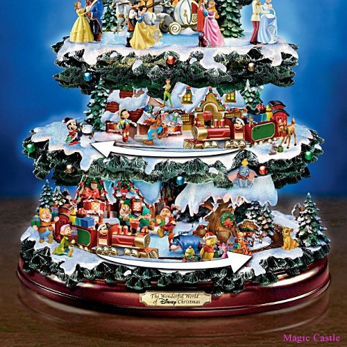 ワンダフル ワールド オブ ディズニー クリスマスツリー The Ultimate Disney 75-Character Tabletop  Christmas Tree - ディズニーフィギュア専門店　マジックキャッスル