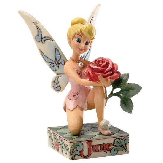 廃盤レア ディズニー ジム ショア Jim Shore フィギュア June Tinker Bell Figurine 6月のティンカーベル ディズニーフィギュア専門店 マジックキャッスル