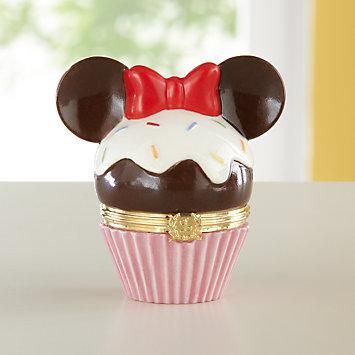 ディズニー レノックス ミニーカップケーキ トレジャーボックス Minnie Cupcake Treasure Box by Lenox -  ディズニーフィギュア専門店　マジックキャッスル