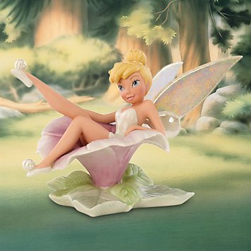 ディズニー ティンカーベル Disney S Tink S Flowery Frolic Figurine By Lenox ディズニーフィギュア専門店 マジックキャッスル