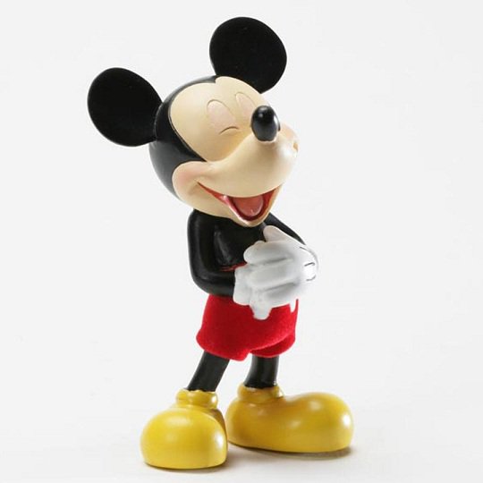 ディズニーショーケース ラフ ミッキーマウス Laugh With Mickey Mouse ディズニーフィギュア専門店 マジックキャッスル
