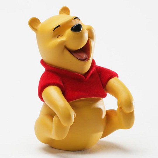 ディズニーショーケース ラフ くまのプーさん Laugh With Winnie The Pooh ディズニーフィギュア専門店 マジックキャッスル