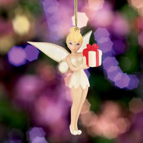 ディズニー ティンカーベル オーナメント Disney's Pixie Present Ornament by Lenox -  ディズニーフィギュア専門店　マジックキャッスル