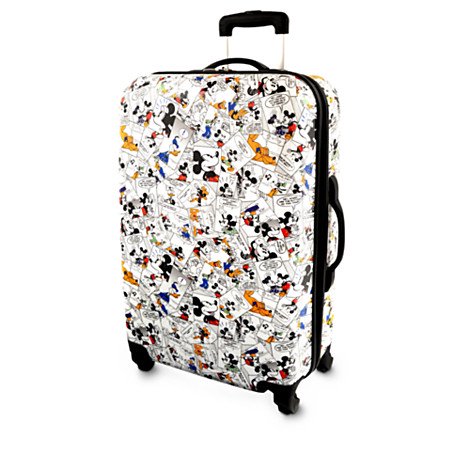 ミッキー&フレンズ コミック スーツケース Mickey Mouse and Friends Comic Strip Luggage - 26'' -  ディズニーフィギュア専門店　マジックキャッスル