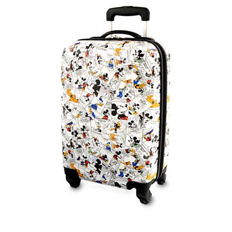 ミッキー&フレンズ コミック スーツケース Mickey Mouse and Friends Comic Strip Luggage - 20'' -  ディズニーフィギュア専門店　マジックキャッスル