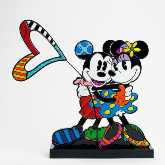 ディズニー ブリット プラーク ミッキーマウス Mickey And Minnie Plaqurine ディズニーフィギュア専門店 マジックキャッスル