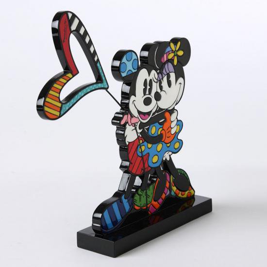 ディズニー ブリット プラーク ミッキーマウス Mickey and Minnie Plaqurine　 - ディズニーフィギュア専門店　 マジックキャッスル