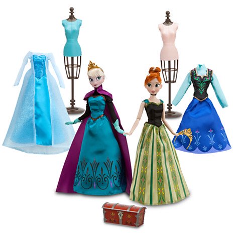 ディズニー アナと雪の女王 デラックス ファッションドールセット Frozen Deluxe Fashion Doll Set ディズニーフィギュア専門店 マジックキャッスル