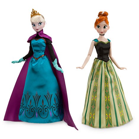 ディズニー アナと雪の女王 デラックス・ファッションドールセット 