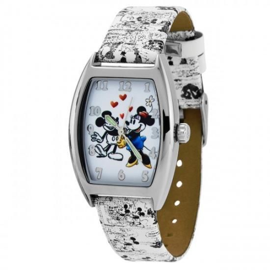 インガソール ミッキー ミニー 腕時計クラシックタイム トノー Mickey And Minnie Tonneau Watch ディズニーフィギュア専門店 マジックキャッスル