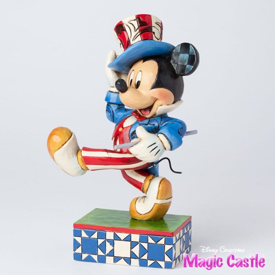 ディズニー ジム ショア ミッキーマウス ヤンキードゥードゥル Yankee Doodle Mickey ディズニーフィギュア専門店 マジックキャッスル