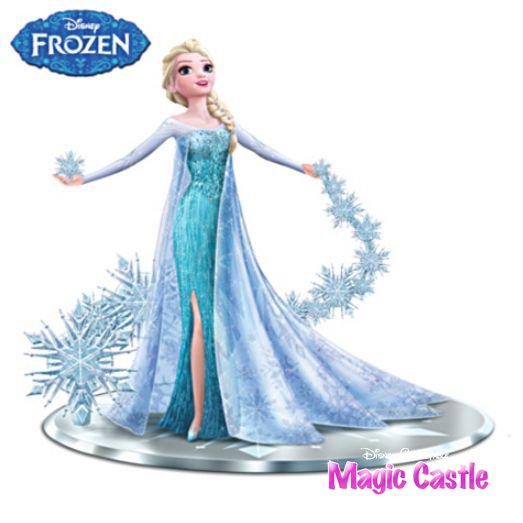 即納可 ディズニー アナと雪の女王 エルサ フィギュア Disney Frozen Let It Go Elsa The Snow Queen ディズニーフィギュア専門店 マジックキャッスル