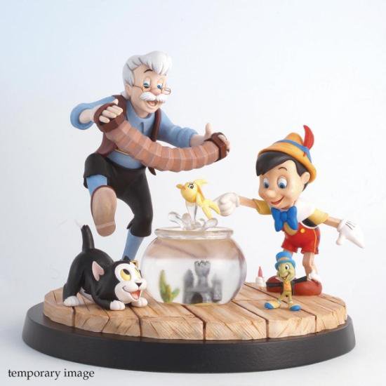 限定250 ディズニー ピノキオとゼペットじいさん Pinocchio & Geppetto Numbered Limited Edition 250  - ディズニーフィギュア専門店　マジックキャッスル