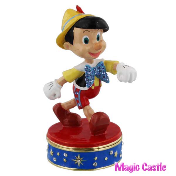 ディズニー ピノキオ トリンケット・ボックス Disney Classic Trinket Box Pinocchio - ディズニーフィギュア専門店　 マジックキャッスル