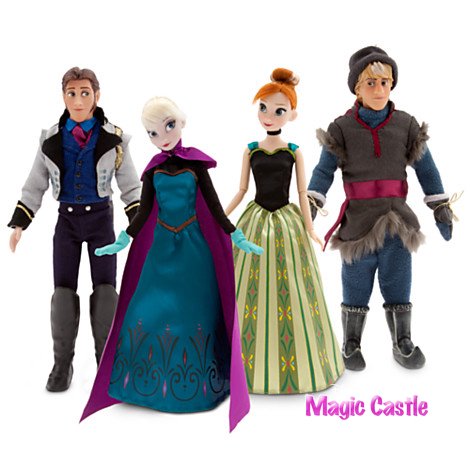 ディズニー アナと雪の女王　デラックス・ファッションドールギフトセット Frozen Deluxe Doll Gift Set -  ディズニーフィギュア専門店　マジックキャッスル