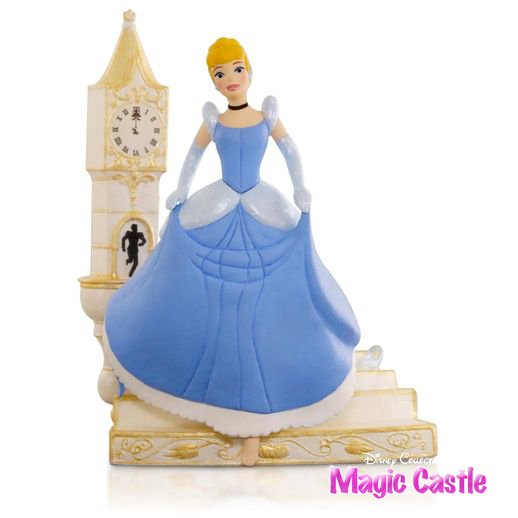 ディズニー ホールマーク シンデレラ 65周年記念オーナメント ”65th Anniversary Cinderella The Clock  Strikes Twelve! Ornament