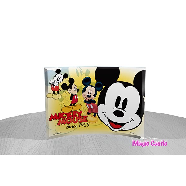 ディズニー スターファイヤープリント カーブグラスプリント ミッキーマウス Mickey Mouse (Through the Years