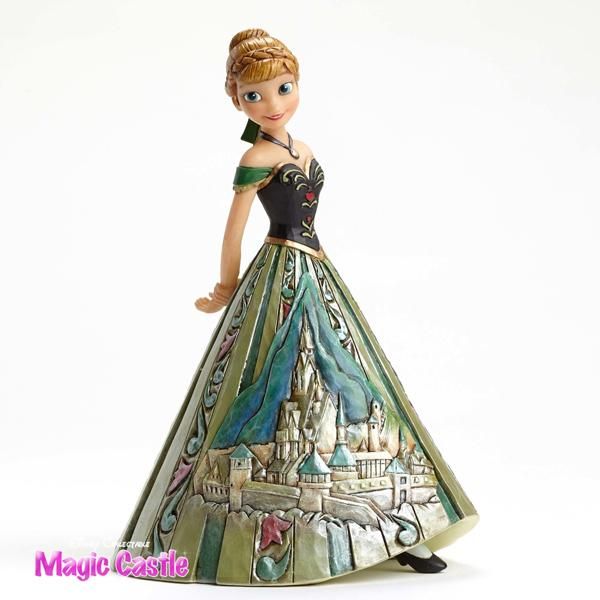 ディズニー ジムショア フィギュア Arendelle Royalty Anna Castle Dress アナと雪の女王 アナ ディズニーフィギュア専門店 マジックキャッスル