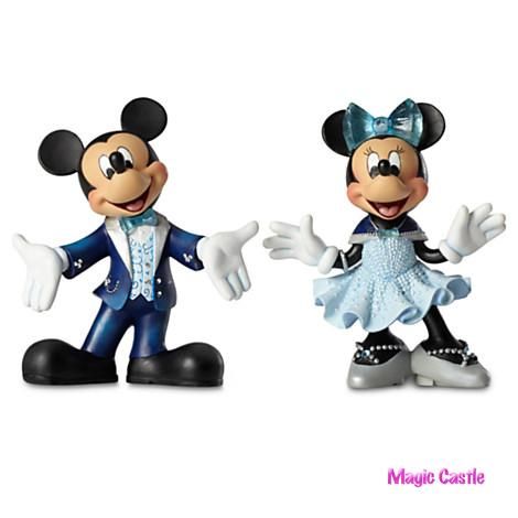 ディズニーランド ダイヤモンドセレブレーション ミッキー＆ミニーフィギュア Mickey and Minnie Mouse Figures -  ディズニーフィギュア専門店　マジックキャッスル