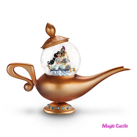 ディズニー スノーグローブ アラジン ジャスミン Art of Jasmine Snowglobe - ディズニーフィギュア専門店　マジックキャッスル