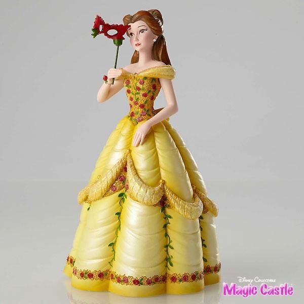 ディズニー クチュール・デ・フォース 美女と野獣 ベル マスカレード フィギュア Belle masquerade - ディズニーフィギュア専門店　 マジックキャッスル