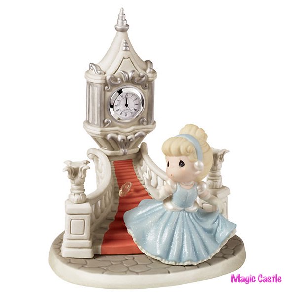 【限定】ディズニー プレシャス・モーメンツ シンデレラ時計 ''Even Miracles Take a Little Time'' -  ディズニーフィギュア専門店　マジックキャッスル