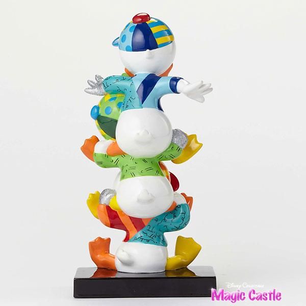 ディズニー ブリット フィギュア ヒューイ、デューイ、ルーイ Huey Dewey and Louie Stacked - Britto -  ディズニーフィギュア専門店　マジックキャッスル