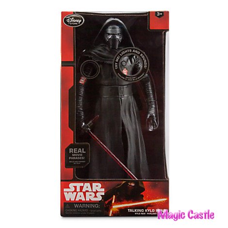 スター・ウォーズ フォースの覚醒　カイロ・レン トーキングフィギュア Kylo Ren Talking Figure - 14 1/2'' -  ディズニーフィギュア専門店　マジックキャッスル