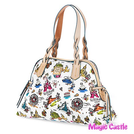 ディズニー Dooney & Bourke ドゥニー&バーク ディズニアナ サッチェル