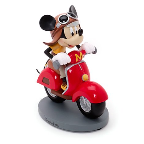 【EU限定】 ディズニーランド・パリ ミッキーマウス スクーターフィギュア Mickey Mouse Scooter Figurine -  ディズニーフィギュア専門店　マジックキャッスル