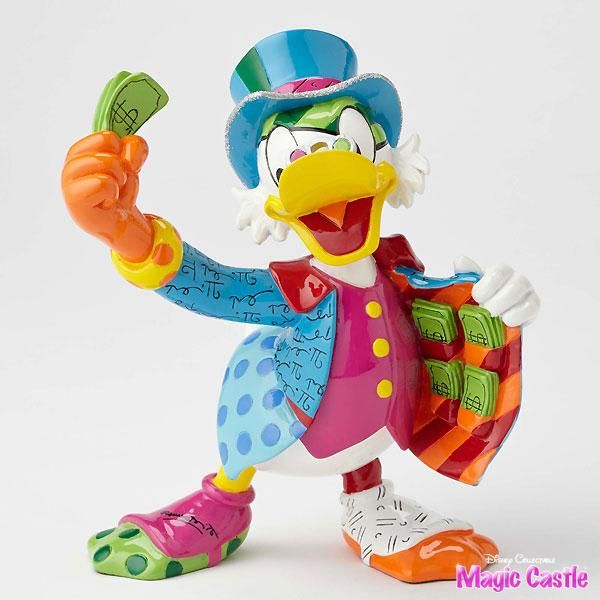 ディズニー ブリット フィギュア ドナルドダック スクルージ・マクダック ”Scrooge McDuck - Uncle Scrooge'' -  ディズニーフィギュア専門店　マジックキャッスル