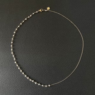 Half Pearl Necklace Teshi pearl