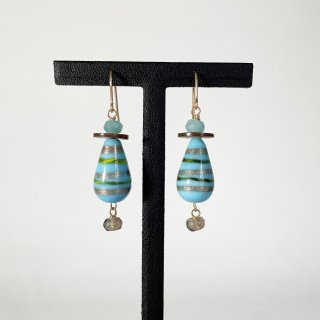 <img class='new_mark_img1' src='https://img.shop-pro.jp/img/new/icons20.gif' style='border:none;display:inline;margin:0px;padding:0px;width:auto;' />Venetian glass earrings