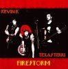 KEVIN K / TEXAS TERRI - FIRESTORM (LP)