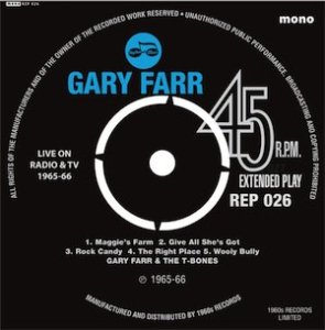 GARY FARR & THE T-BONES WITH KEITH EMERSON - LIVE ON TV EP (7)