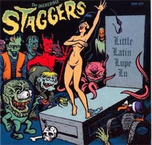 STAGGERS / WILD EVEL & THE TRASHBONES - SPLIT (7
