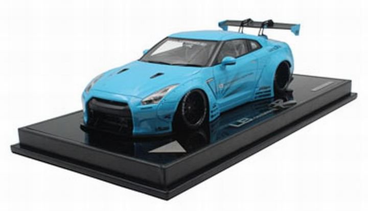 1/18 MakeUp Liberty Walk LB Works R35 GT-R Babyblue - 【MR BBR MakeUp  LOOKSMART D&Gなどのミニカー専門店】 ヴェルデ