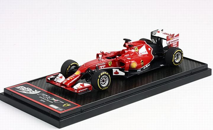 1/43 BBR Ferrari F14-T Launch Version 2014 - 【MR BBR MakeUp LOOKSMART  D&Gなどのミニカー専門店】 ヴェルデ